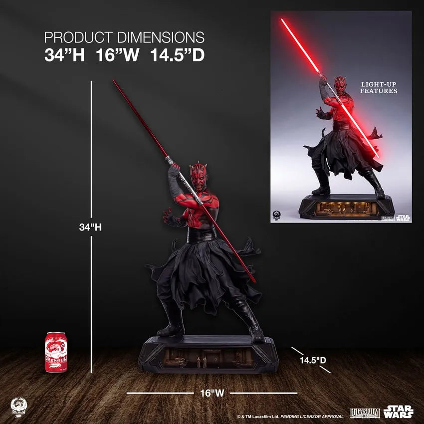 Darth Maul (Deluxe Edition) - LIMITED EDITION: 300 (Deluxe Edition) – PCS – ActionFigure Brasil