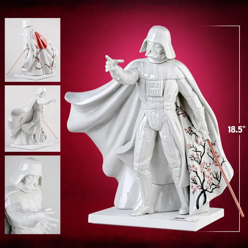 Darth Vader (Cherry Blossom Edition) - LIMITED EDITION: 88 – Lladró – ActionFigure Brasil