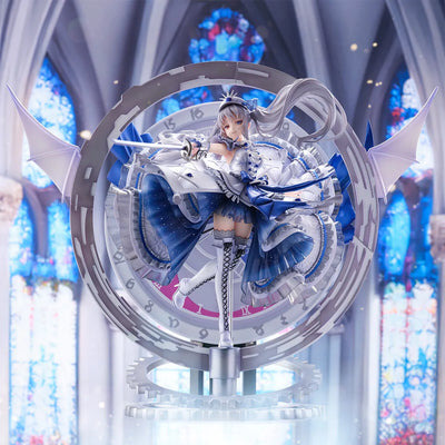 Date A Bullet - White Queen - Shibuya Scramble Figure - 1/7 - Royal Blue Sapphire Dress Ver. (eStream)ㅤ – eStream – ActionFigure Brasil — embalagem