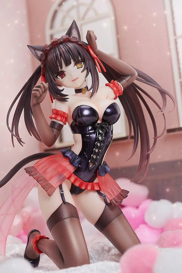 Date A Live Fragment: Date A Bullet - Tokisaki Kurumi - KDcolle - 1/7 - Cat Ears ver. (Fantasia Bunko Editorial Department, Kadokawa)ㅤ – Kadokawa – ActionFigureBrasil