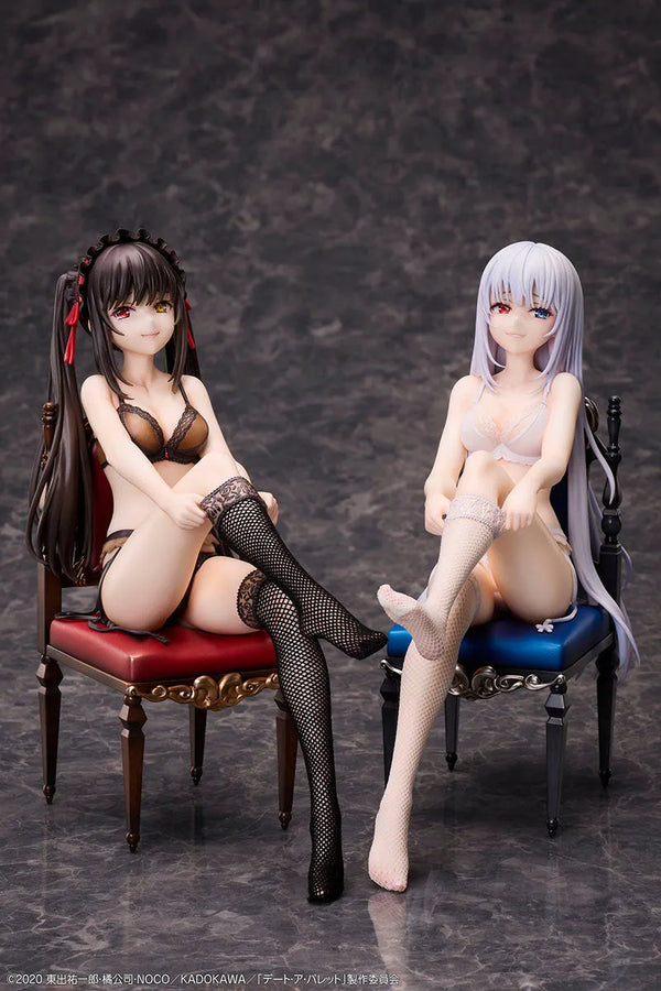 Date A Live Fragment: Date A Bullet - Tokisaki Kurumi&White Queen - 1/7 - Lingerie (Design Coco)ㅤ – Design Coco – ActionFigure Brasil
