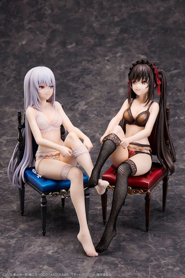 Date A Live Fragment: Date A Bullet - Tokisaki Kurumi&White Queen - 1/7 - Lingerie (Design Coco)ㅤ – Design Coco – ActionFigure Brasil
