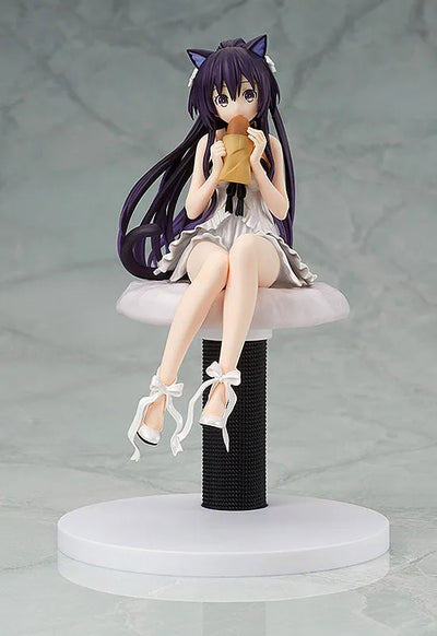 Date A Live III - Yatogami Tohka - 1/7 - White Cat Ver. (Good Smile Company)ㅤ – Kadokawa – ActionFigure Brasil — ângulo diferente