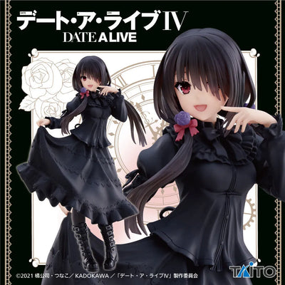 Date A Live IV - Tokisaki Kurumi - Coreful Figure - Shifuku Ver. (Taito)ㅤ – Taito – ActionFigure Brasil — ângulo diferente
