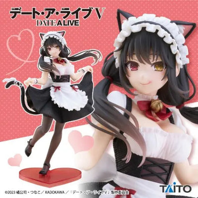 Date A Live V - Tokisaki Kurumi - Coreful Figure - Nekomimi Maid Ver. (Taito)ㅤ – Taito – ActionFigure Brasil — ângulo diferente
