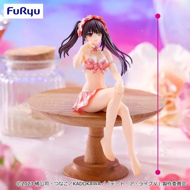 Date A Live V - Tokisaki Kurumi - Noodle Stopper Figure - Mizugi, Pastel Red ver. (FuRyu)ㅤ – FuRyu – ActionFigure Brasil