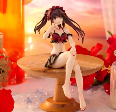 Date A Live V - Tokisaki Kurumi - Noodle Stopper Figure - Mizugi ver. (FuRyu)ㅤ – FuRyu as Manufacturer – ActionFigure Brasil