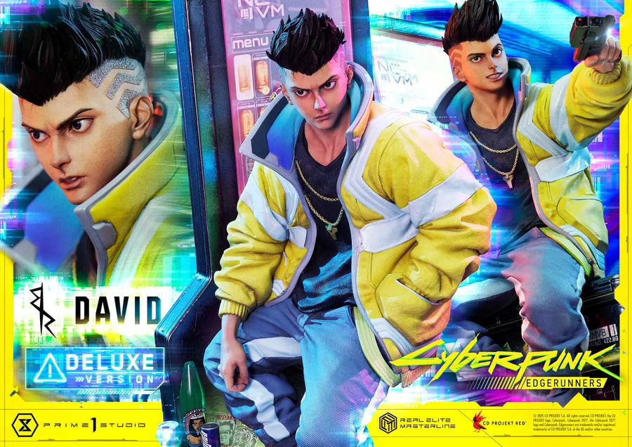David (Deluxe Bonus Version) Cyberpunk: Edgerunners – Prime1Studio – ActionFigure Brasil