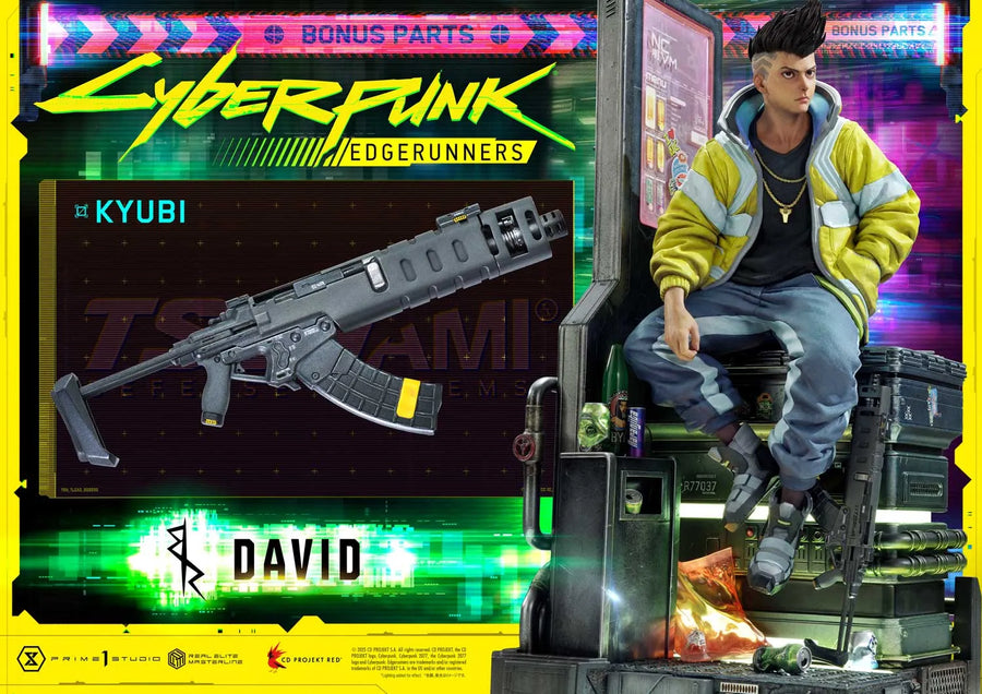 David (Deluxe Bonus Version) Cyberpunk: Edgerunners – Prime1Studio – ActionFigure Brasil