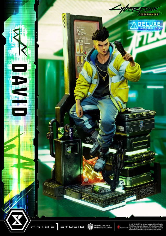 David (Deluxe Bonus Version) Cyberpunk: Edgerunners – Prime1Studio – ActionFigure Brasil