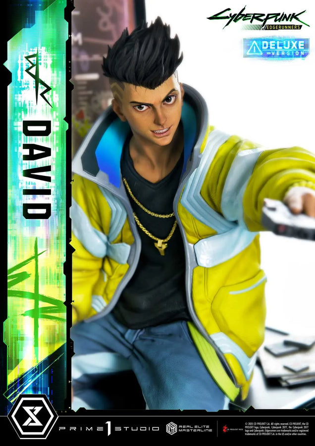 David (Deluxe Bonus Version) Cyberpunk: Edgerunners – Prime1Studio – ActionFigure Brasil