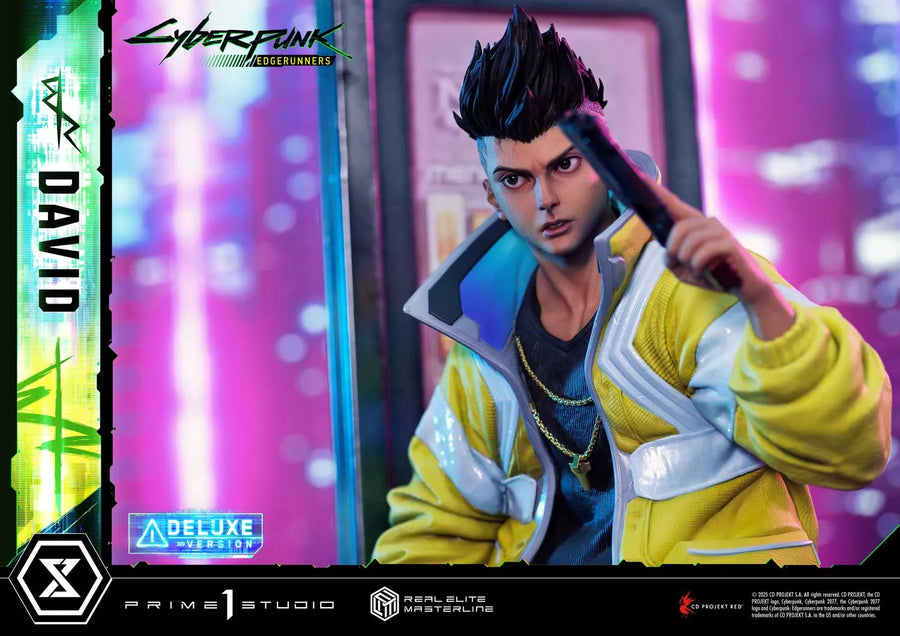 David (Deluxe Bonus Version) Cyberpunk: Edgerunners – Prime1Studio – ActionFigure Brasil