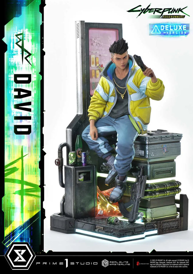 David (Deluxe Bonus Version) Cyberpunk: Edgerunners – Prime1Studio – ActionFigure Brasil