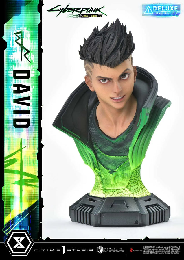 David (Deluxe Bonus Version) Cyberpunk: Edgerunners – Prime1Studio – ActionFigure Brasil