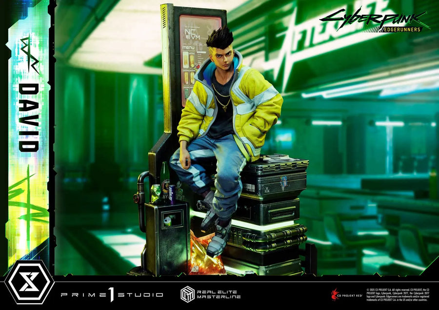 David (Deluxe Bonus Version) Cyberpunk: Edgerunners – Prime1Studio – ActionFigure Brasil