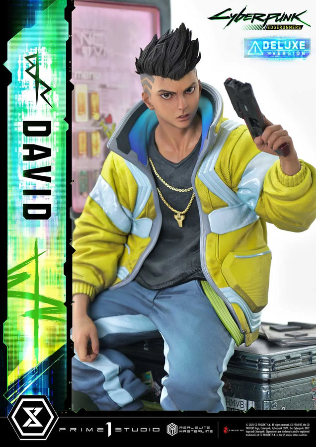 David (Deluxe Bonus Version) Cyberpunk: Edgerunners – Prime1Studio – ActionFigure Brasil