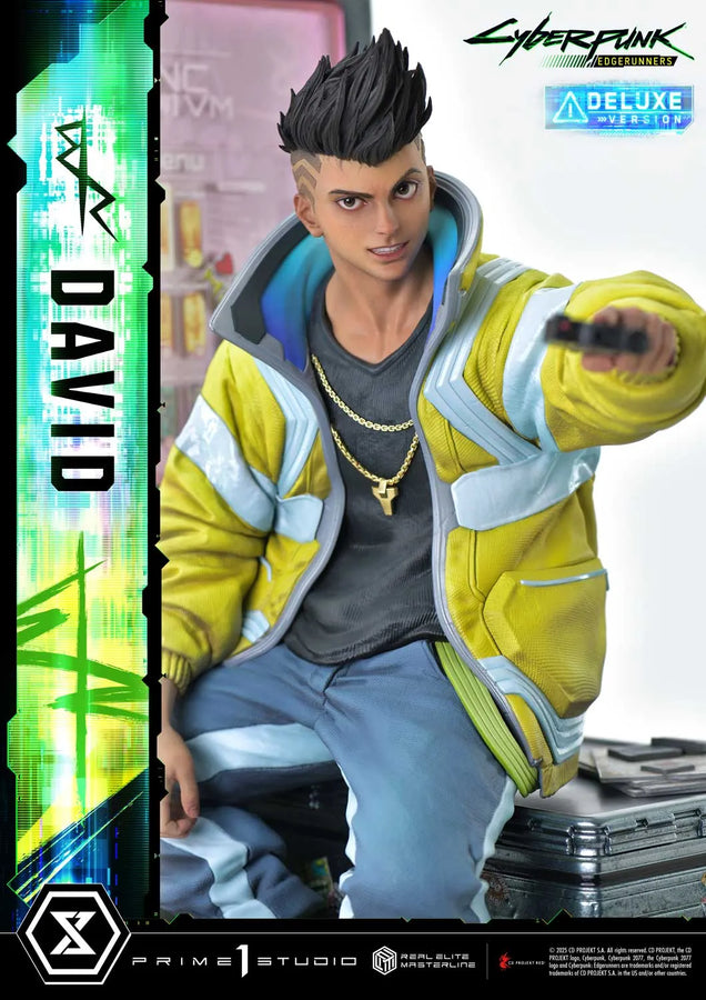 David (Deluxe Bonus Version) Cyberpunk: Edgerunners – Prime1Studio – ActionFigure Brasil
