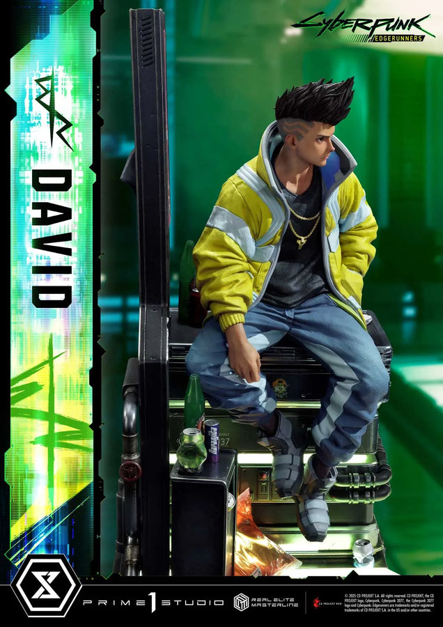 David (Deluxe Bonus Version) Cyberpunk: Edgerunners – Prime1Studio – ActionFigure Brasil