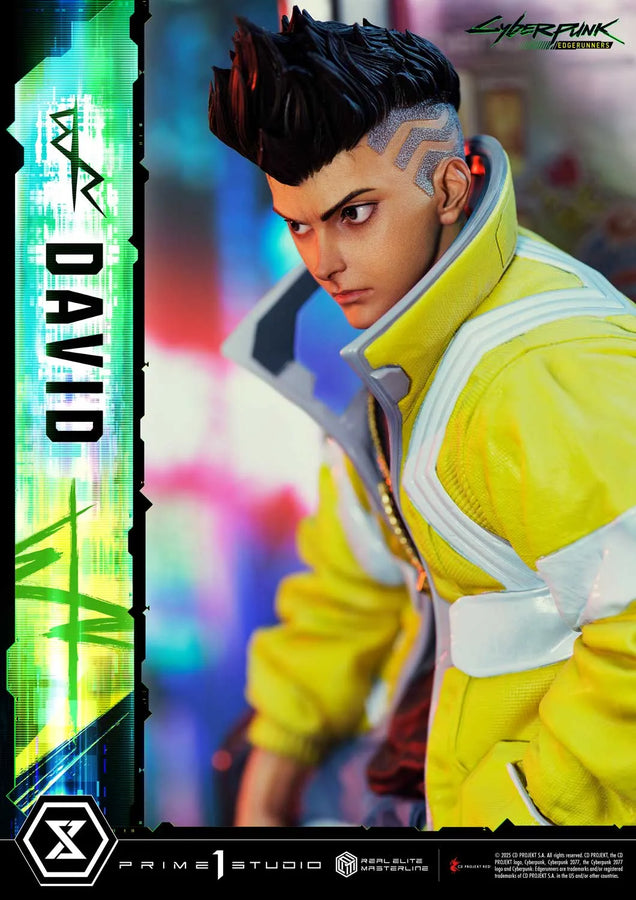 David (Deluxe Bonus Version) Cyberpunk: Edgerunners – Prime1Studio – ActionFigure Brasil