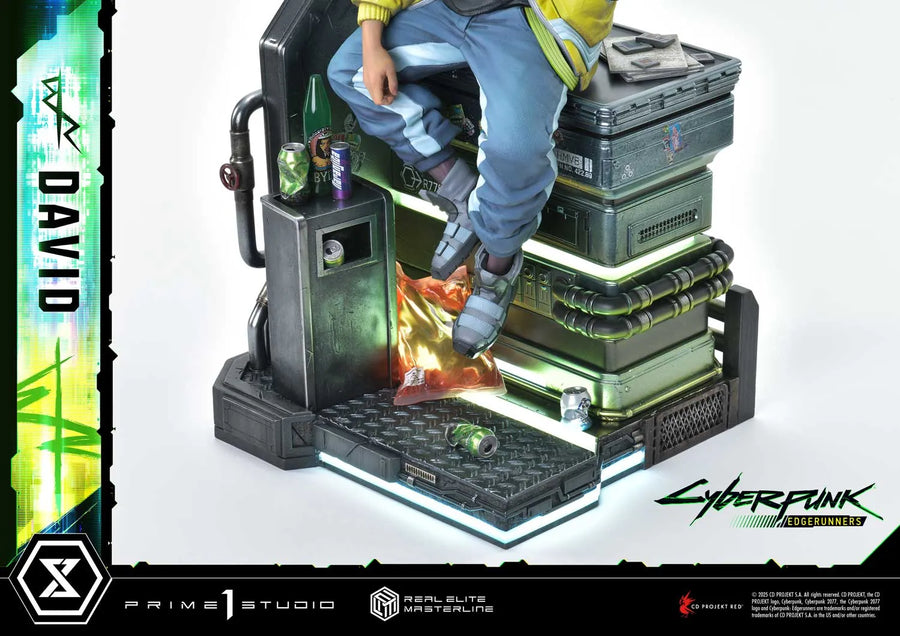David (Deluxe Bonus Version) Cyberpunk: Edgerunners – Prime1Studio – ActionFigure Brasil