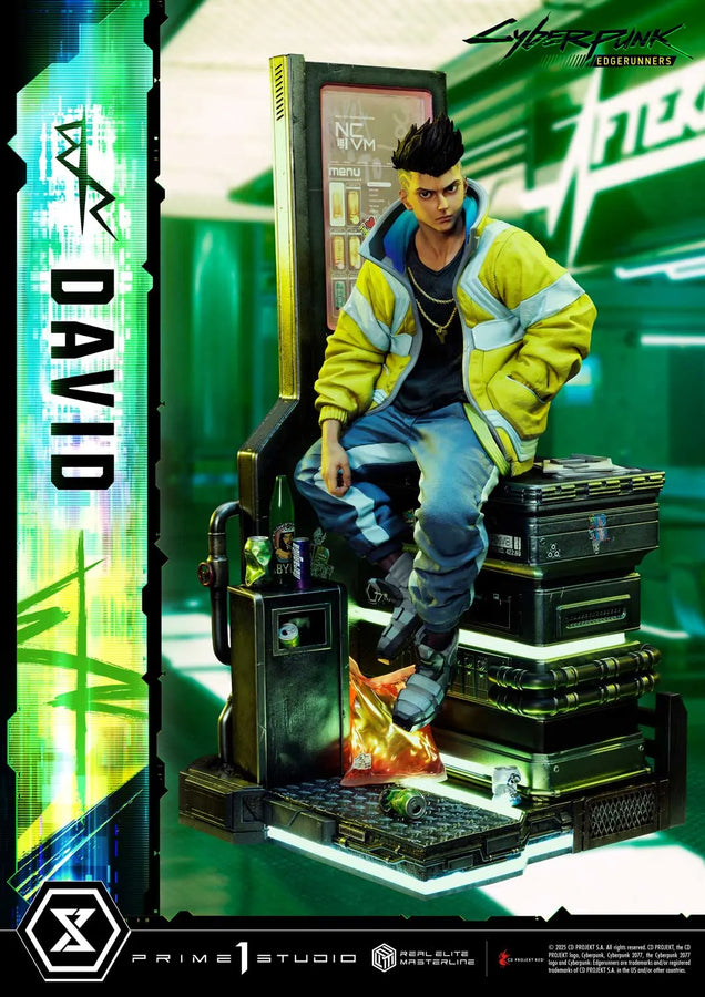 David (Regular Version) Cyberpunk: Edgerunners – Prime1Studio – ActionFigure Brasil