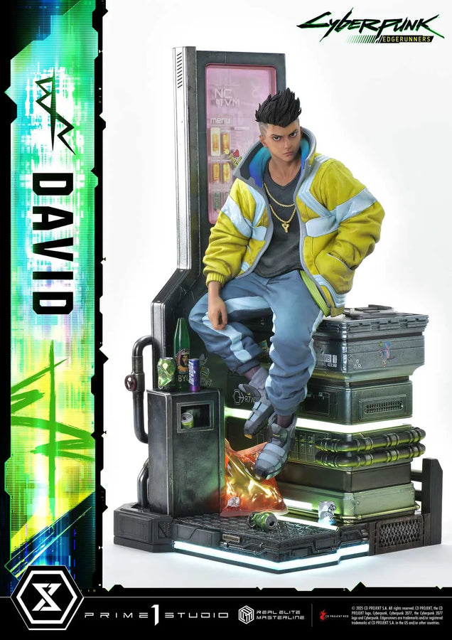 David (Regular Version) Cyberpunk: Edgerunners – Prime1Studio – ActionFigure Brasil