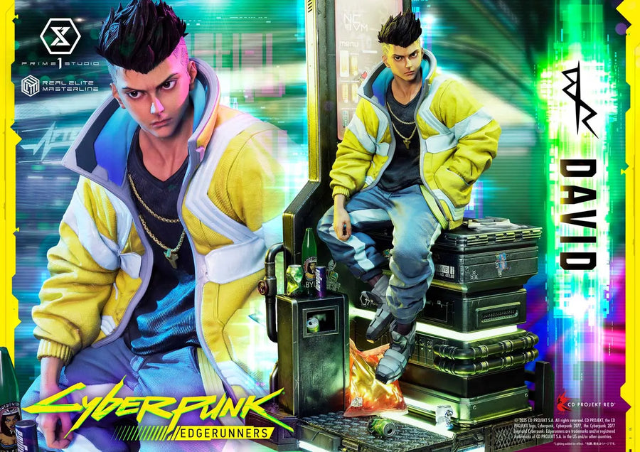 David (Regular Version) Cyberpunk: Edgerunners – Prime1Studio – ActionFigure Brasil