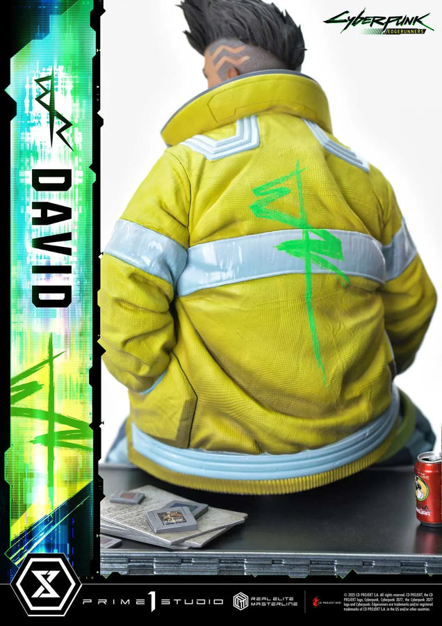 David (Regular Version) Cyberpunk: Edgerunners – Prime1Studio – ActionFigure Brasil