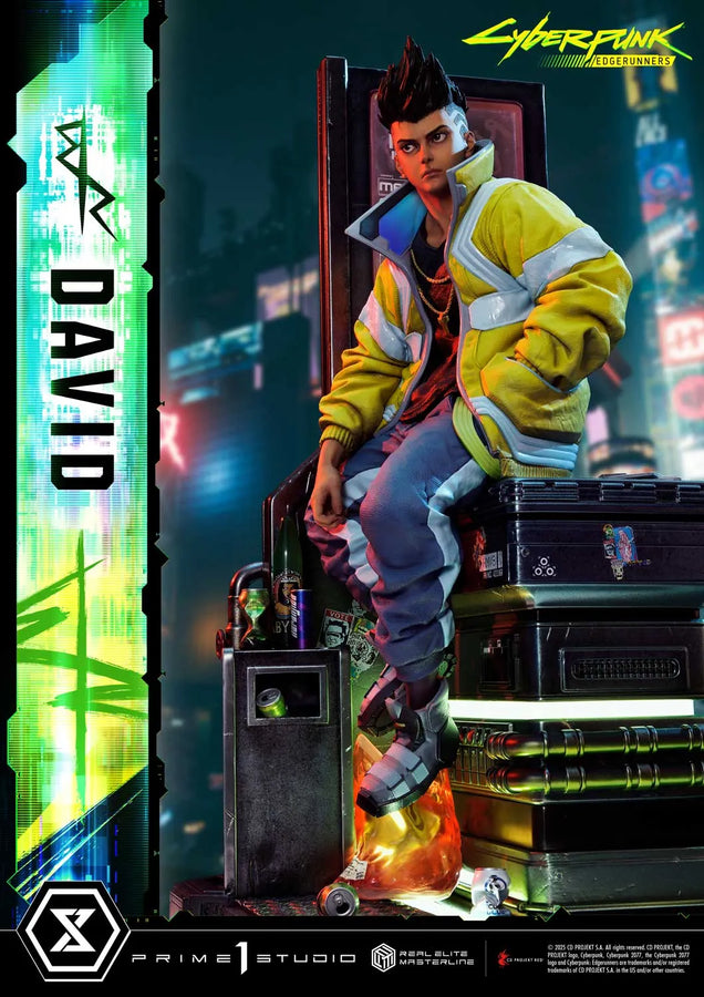 David (Regular Version) Cyberpunk: Edgerunners – Prime1Studio – ActionFigure Brasil