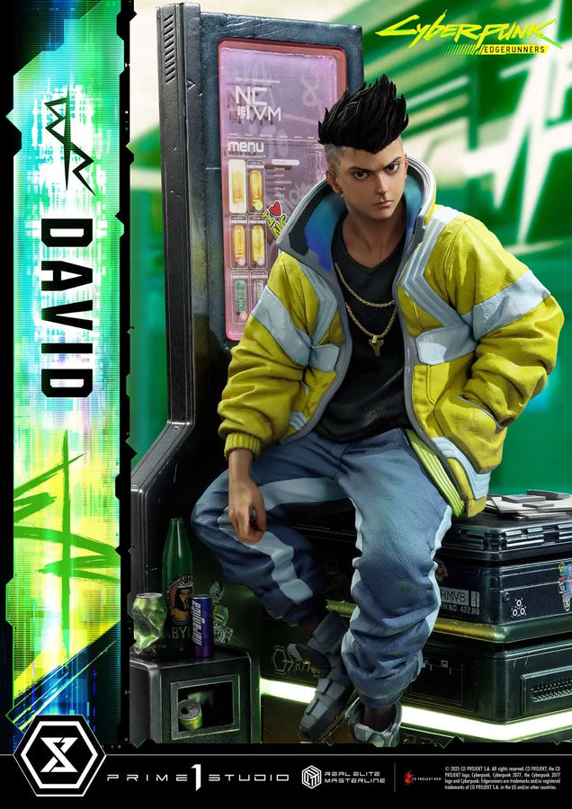 David (Regular Version) Cyberpunk: Edgerunners – Prime1Studio – ActionFigure Brasil