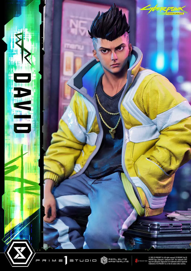 David (Regular Version) Cyberpunk: Edgerunners – Prime1Studio – ActionFigure Brasil