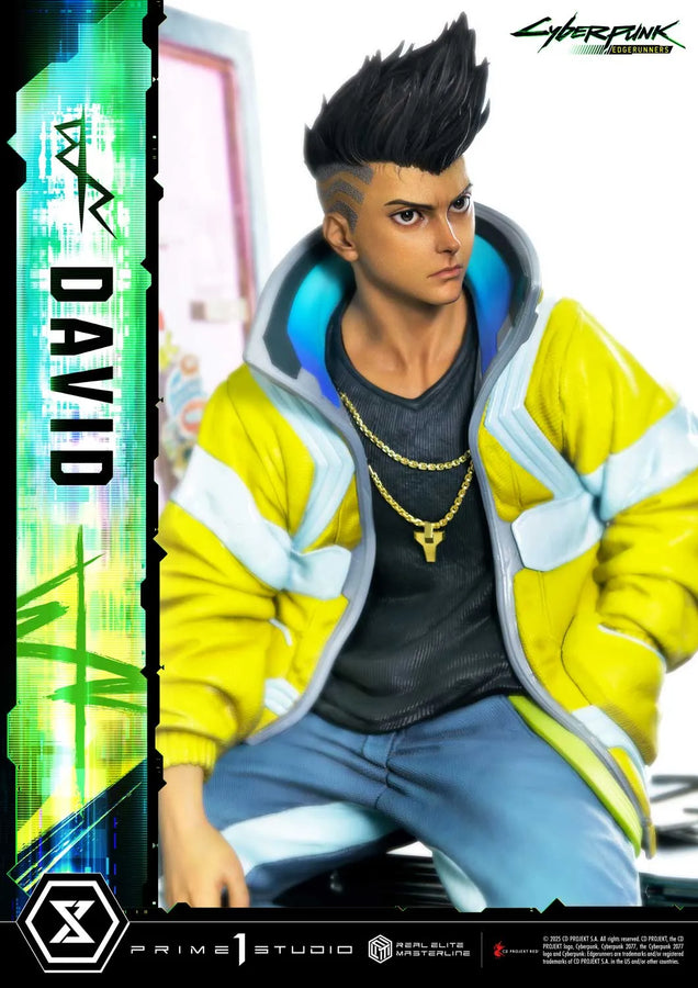 David (Regular Version) Cyberpunk: Edgerunners – Prime1Studio – ActionFigure Brasil