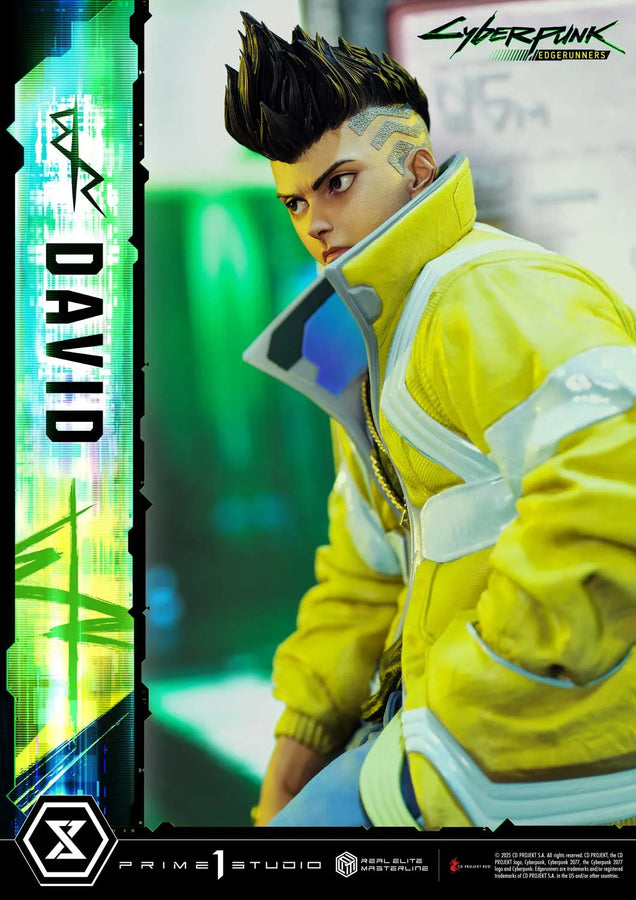 David (Regular Version) Cyberpunk: Edgerunners – Prime1Studio – ActionFigure Brasil