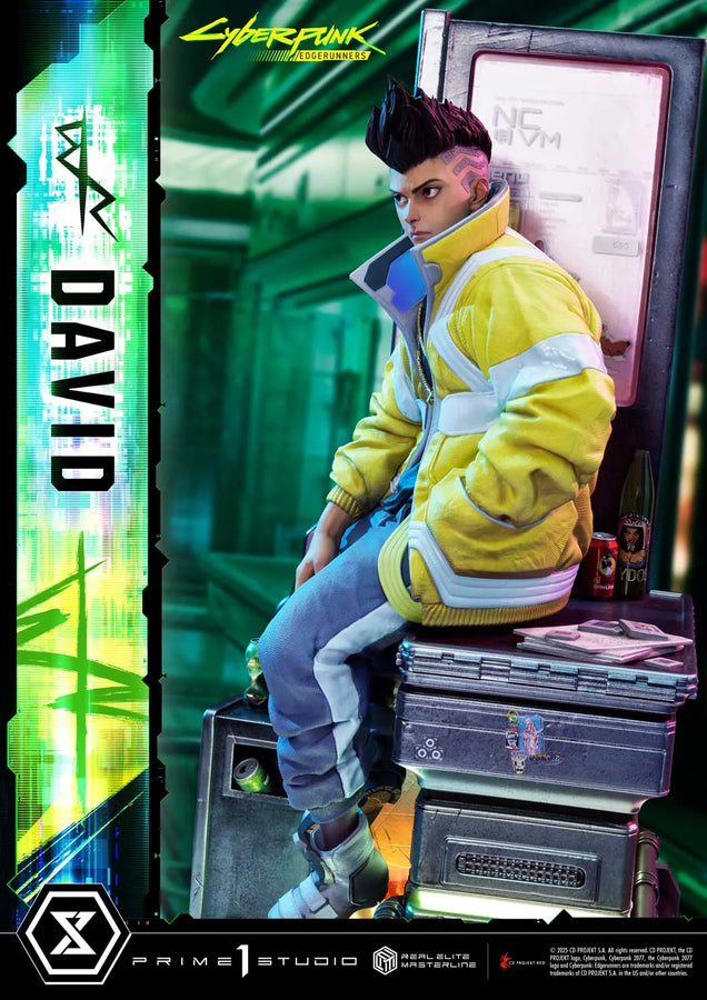 David (Regular Version) Cyberpunk: Edgerunners – Prime1Studio – ActionFigure Brasil