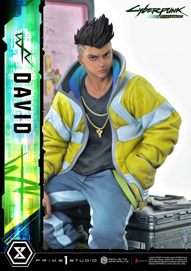 David (Regular Version) Cyberpunk: Edgerunners – Prime1Studio – ActionFigure Brasil