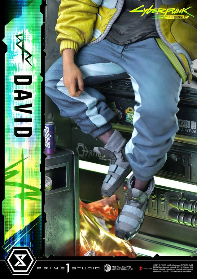 David (Regular Version) Cyberpunk: Edgerunners – Prime1Studio – ActionFigure Brasil