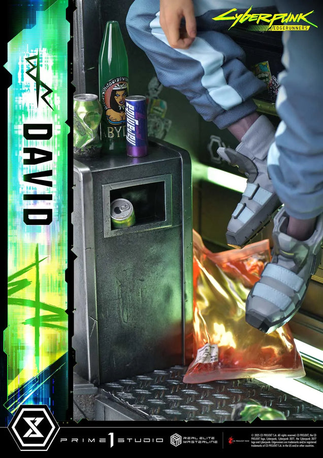 David (Regular Version) Cyberpunk: Edgerunners – Prime1Studio – ActionFigure Brasil