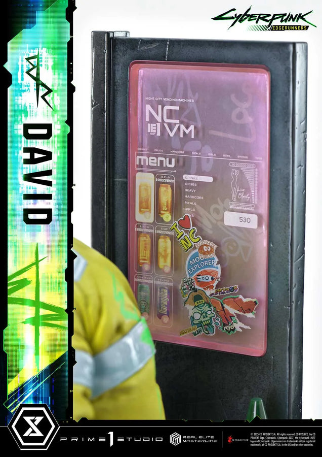 David (Regular Version) Cyberpunk: Edgerunners – Prime1Studio – ActionFigure Brasil