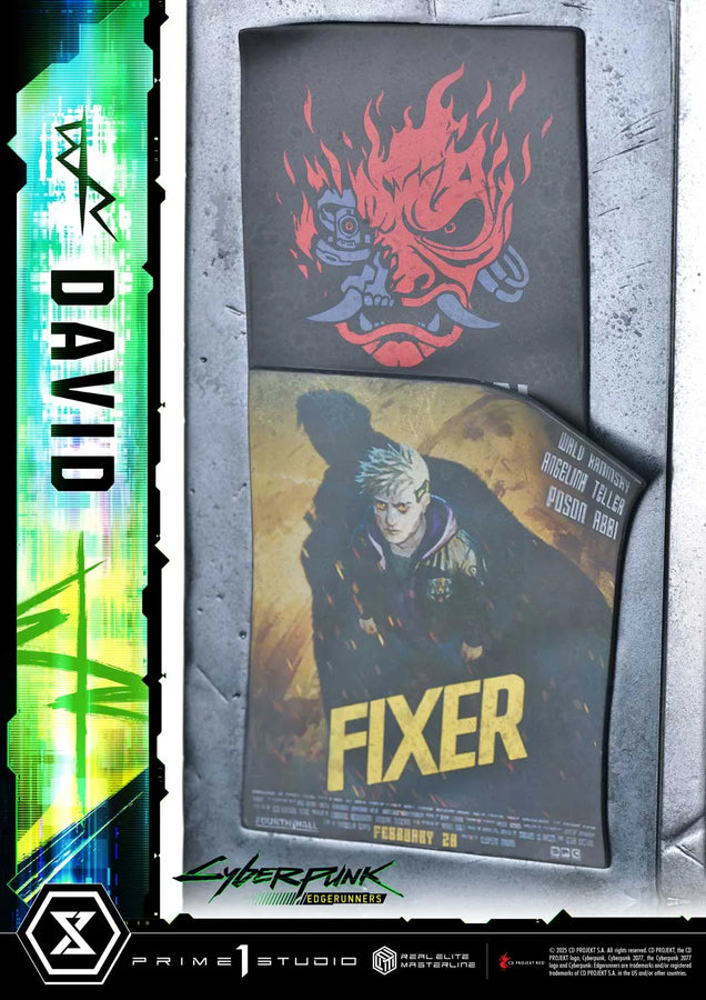 David (Regular Version) Cyberpunk: Edgerunners – Prime1Studio – ActionFigure Brasil