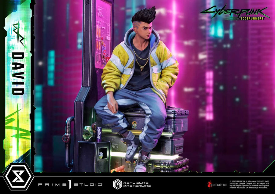 David (Regular Version) Cyberpunk: Edgerunners – Prime1Studio – ActionFigure Brasil