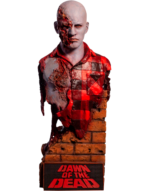 Dawn of the Dead Airport Zombie – Trick or Treat Studios – ActionFigure Brasil