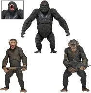 Dawn of the Planet of the Apes 7 Inch Action Figure Series 2 Set of 3 Typesㅤ – Neca – ActionFigure Brasil