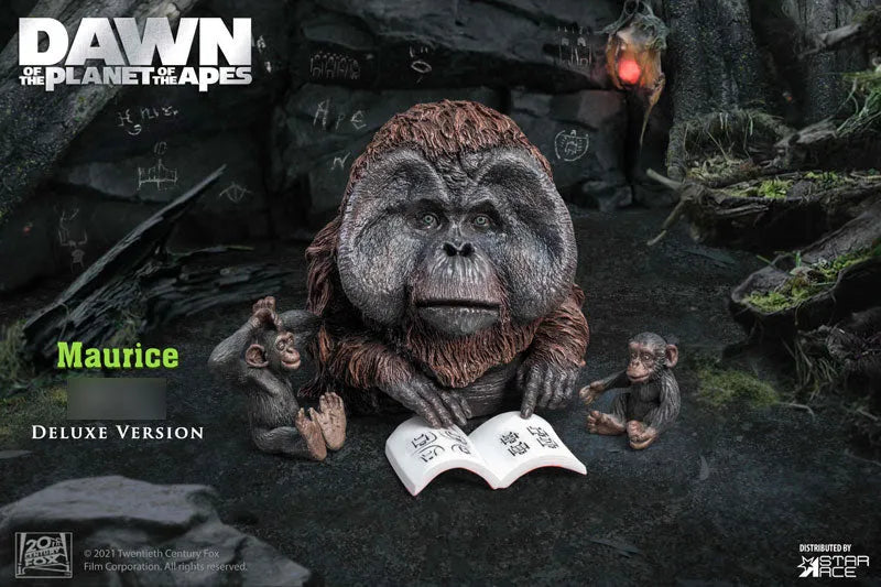Dawn of the Planet of the Apes Maurice Deluxe Edition Deformed Style Statueㅤ – Star Ace Toys – ActionFigure Brasil