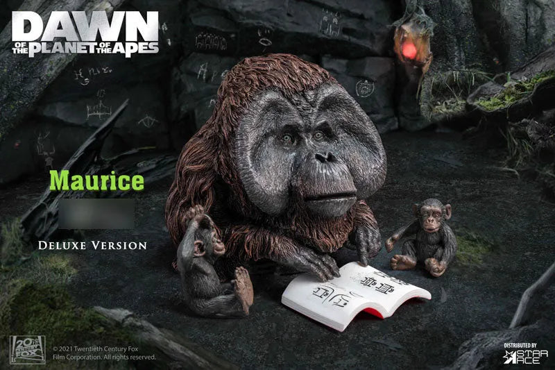 Dawn of the Planet of the Apes Maurice Deluxe Edition Deformed Style Statueㅤ – Star Ace Toys – ActionFigure Brasil