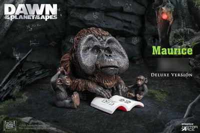 Dawn of the Planet of the Apes Maurice Deluxe Edition Deformed Style Statueㅤ – Star Ace Toys – ActionFigure Brasil — embalagem