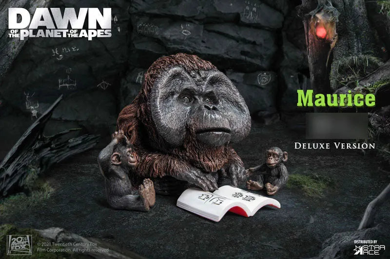 Dawn of the Planet of the Apes Maurice Deluxe Edition Deformed Style Statueㅤ – Star Ace Toys – ActionFigure Brasil
