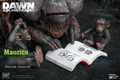 Dawn of the Planet of the Apes Maurice Deluxe Edition Deformed Style Statueㅤ – Star Ace Toys – ActionFigure Brasil — iluminação de estúdio