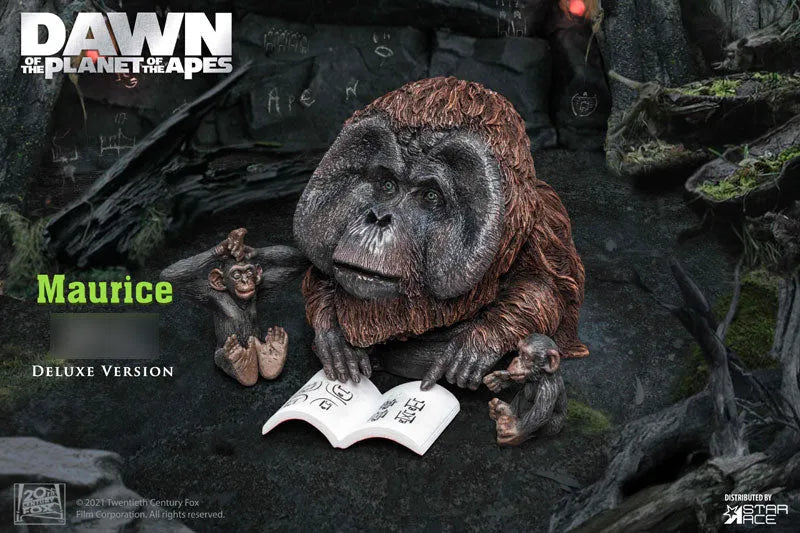 Dawn of the Planet of the Apes Maurice Deluxe Edition Deformed Style Statueㅤ – Star Ace Toys – ActionFigure Brasil