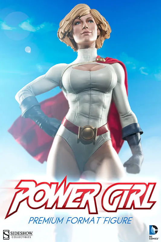 DC 1/4 Scale Premium Figure Powergirlㅤ – Sideshow Collectibles – ActionFigure Brasil