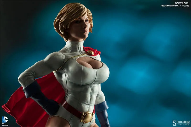 DC 1/4 Scale Premium Figure Powergirlㅤ – Sideshow Collectibles – ActionFigure Brasil
